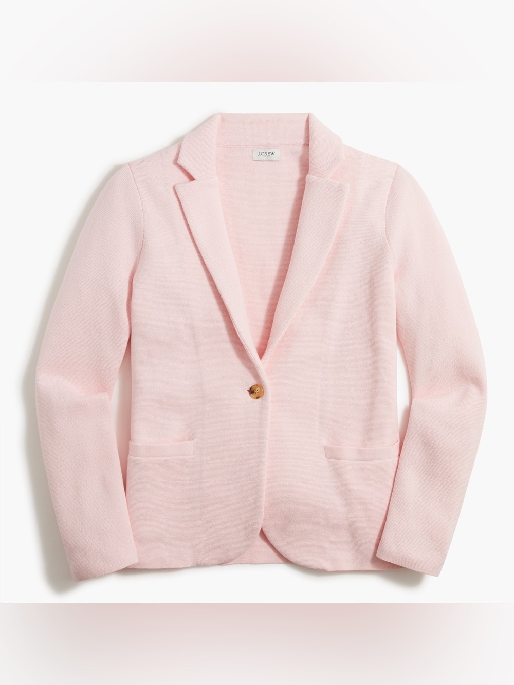 J. Crew Collection - Light Pink Single-Button Blazer